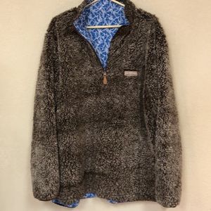 USA Palm Reversible Jacket/Coat pullover size XL